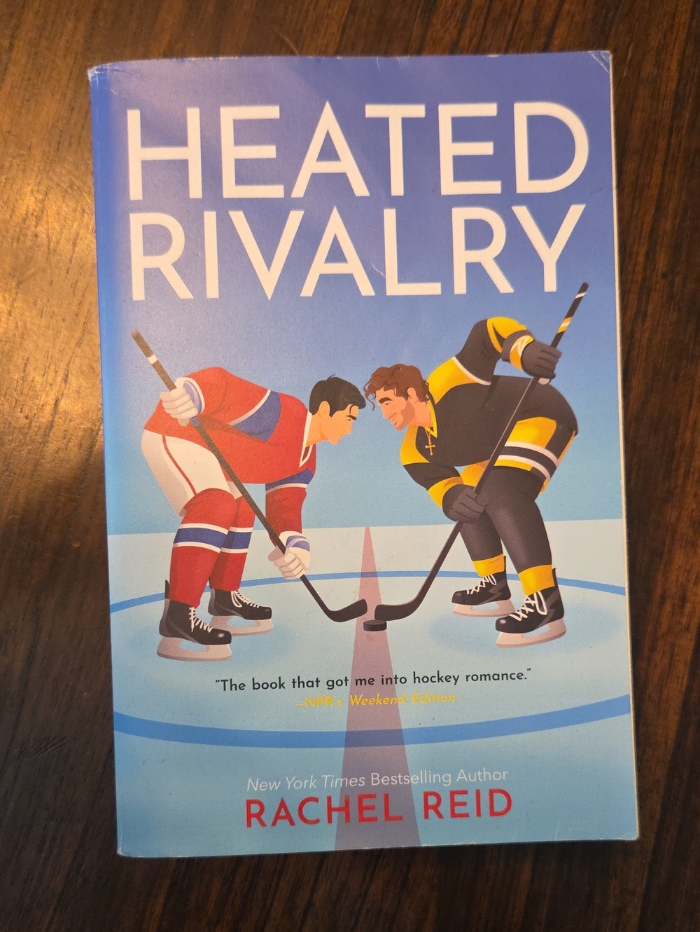 Rachel Reid Heated Rivalry Hockey Romance Book